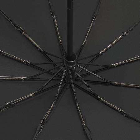 Зонт складной Fiber Magic Major с кейсом, черный