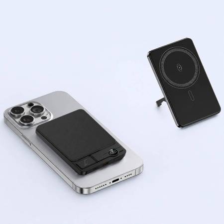Внешний аккумулятор c беспроводной зарядкой Superb, 5000 mAh, черный