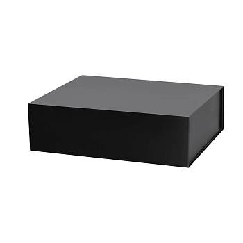 Подарочная коробка-трансформер большая, черная
