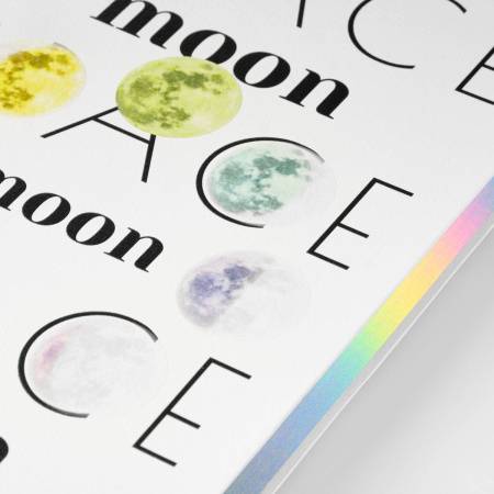 Ежедневник Galaxy недатированный, гибкая обложка, белый