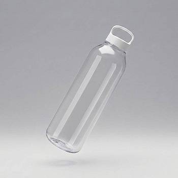 Бутылка для воды «Холв», 900 мл, прозрачный/белый