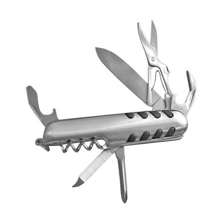 Нож многофункциональный (7 функций), 8,8х2,5х1,5 см, металл, лазерная гравировка