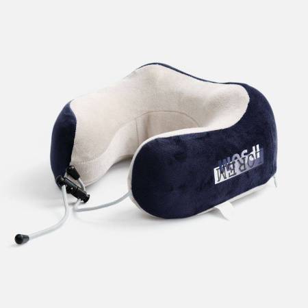 Дорожная подушка-массажер inRelax, синяя