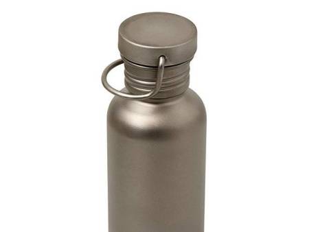 Бутылка для воды из титана "Titan", 750ml, темно-серый