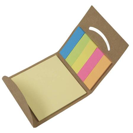 Набор стикеров с клеевым краем UNITY, 6 цв по 25шт, бежевый, бумага 