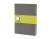 Записная книжка Moleskine Cahier (нелинованный, 3 шт.), ХLarge (19х25см), серый