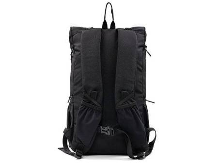 Легкий складывающийся рюкзак-мессенджер "Venturer Eco", черный