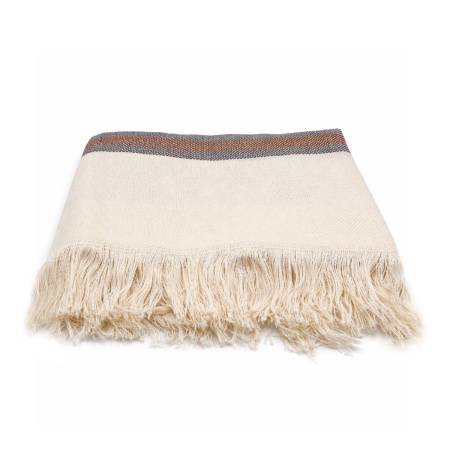 Плед полушерстяной EDITA, бежевый