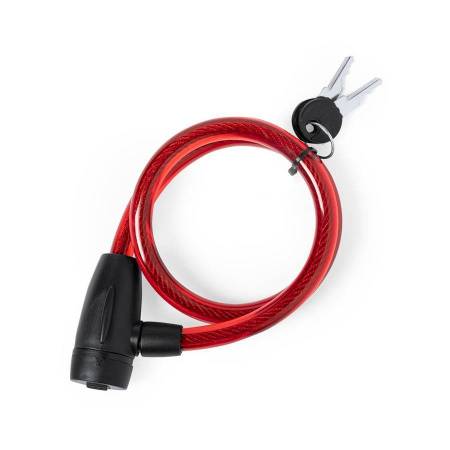 Велозамок с ключом TRIYO, ПВХ, металл