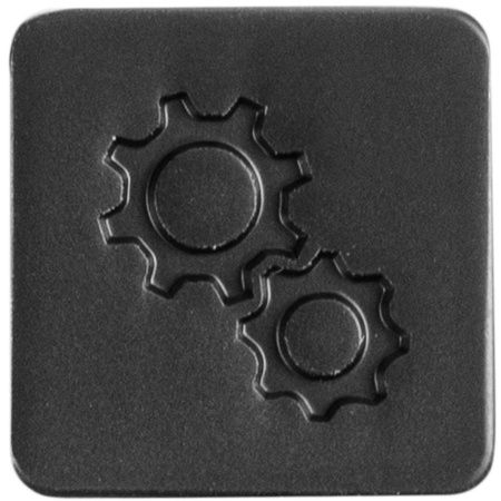 Шильдик на резинку Band, молния