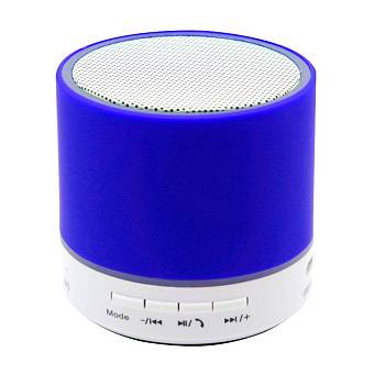 Беспроводная Bluetooth колонка Attilan (BLTS01), синяя Беспроводная Bluetooth колонка Attilan (BLTS01), синяя