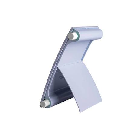 Календарь настольный на 2 года, серый с белым , 18х11 см, пластик, шелкография, тампопечать