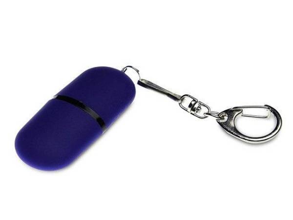 USB 3.0- флешка «Goutte Soft-touch» на 16 Гб каплевидной формы