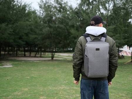 Антикражный бизнес рюкзак SnapPack для ноутбука 16", серый