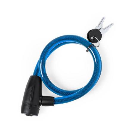 Велозамок с ключом TRIYO, ПВХ, металл