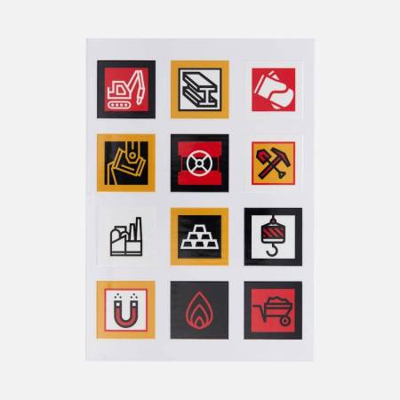 Стикерпак UV-DTF Industry, энергетика