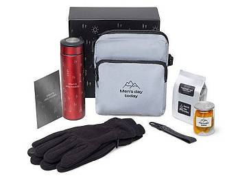 Подарочный набор «Re:m. Step»  с термосом, перчатками и сумкой