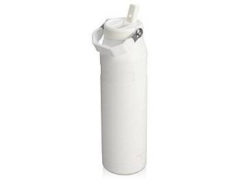 Бутылка для воды объемом 1,06 литра с откидной трубочкой Stanley IceFlow™ 2.0 - Frosted white Бутылка для воды объемом 1,06 литра с откидной трубочкой Stanley IceFlow™ 2.0 - Frosted white