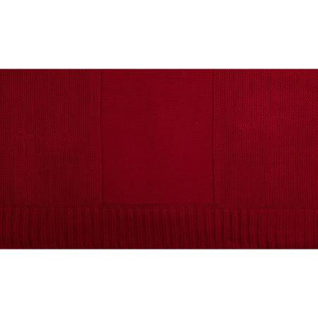 Плед ELSKER MIDI, красный, шерсть 30%, акрил 70%, 150*200 см