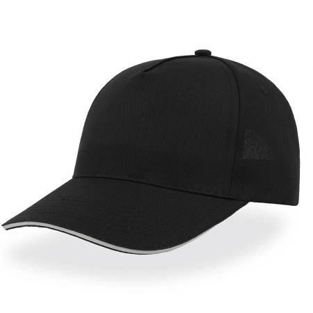 Бейсболка "START FIVE SANDWICH", 5 клиньев, застежка на липучке,беж/т.синий, 100% хлопок