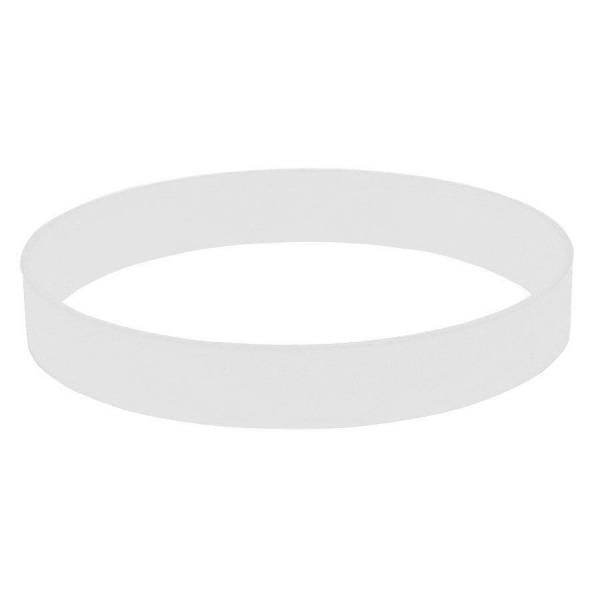 Браслет силиконовый FEST, 20 x 1,2 x 0,2 см, белый, силикон