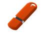USB 2.0- флешка на 16 Гб, soft-touch