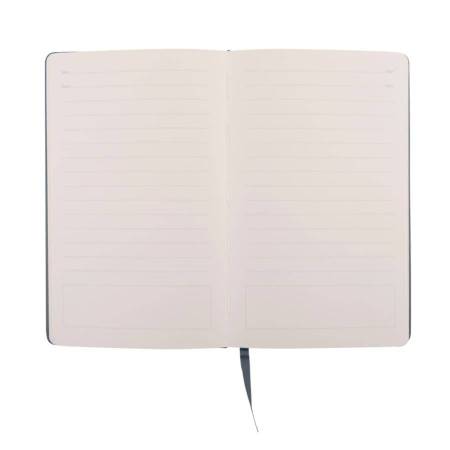 Бизнес-блокнот "URBAN", 130 ? 210 мм, красный,  мягкая обложка,  блок-линейка, тиснение