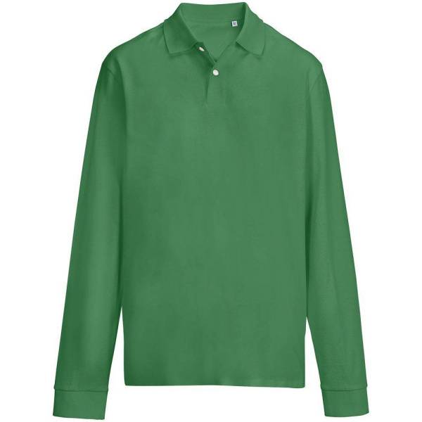 Рубашка поло унисекс с длинным рукавом Pacific LSL