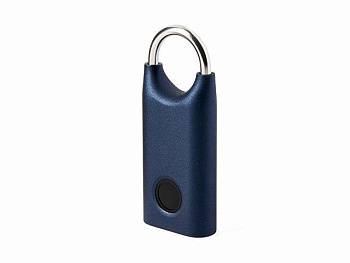 Замок с сенсором Noma Lock, темно-синий