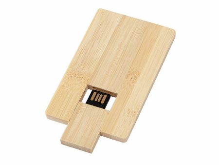 USB 2.0 Флешка-визитка на 32 Гб «Bamboo Card»