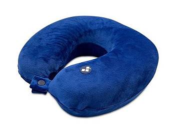Подушка для путешествий с эффектом памяти Мемо "Drowsy" Royal Blue