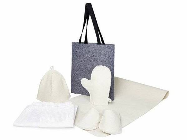 Банный набор с килтом «Healing», мужской