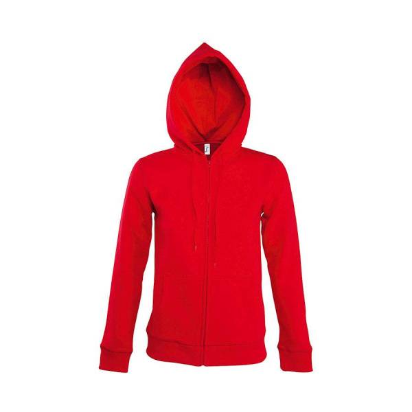 Толстовка "Seven Women", красный_S, 50% хлопок, 50% полиэстер