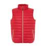 Жилет мужской "WORMS", красный,S, 100% нейлон