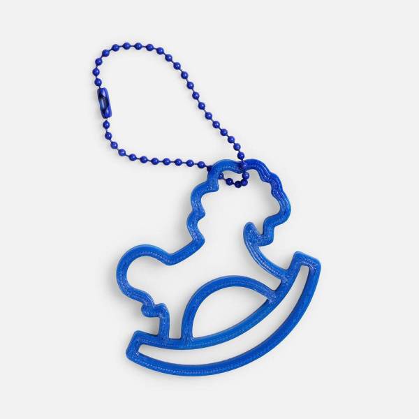 Подвеска «Лошадка-качалка», 3D-печать