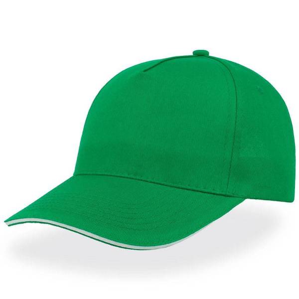 Бейсболка "START FIVE SANDWICH", 5 клиньев, застежка на липучке,беж/т.синий, 100% хлопок