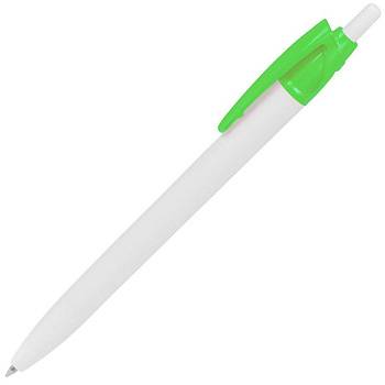 N2, ручка шариковая, зеленый/белый, пластик N2, ручка шариковая, зеленый/белый, пластик