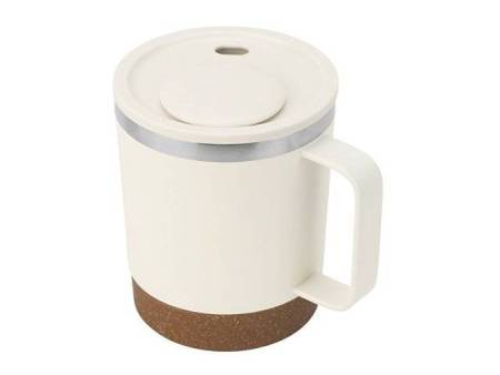 Стальная кружка с двойными стенками "Swipe", белый0,00 Стальная кружка с двойными стенками "Swipe", белый0,00