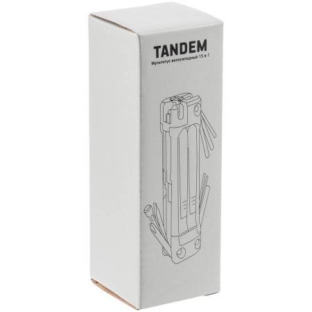 Мультитул велосипедный Tandem, серый