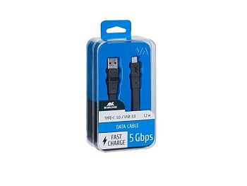 Кабель USB Type C 3.0 – Type A 1.2м BK12, черный Кабель USB Type C 3.0 – Type A 1.2м BK12, черный