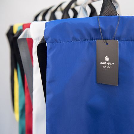 Рюкзак RUN, белый, 48х40см, 100% нейлон