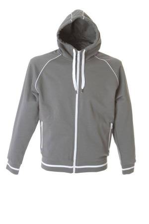 Толстовка мужская "COIMBRA" , белый, S, 80% полиэстер, 20% хлопок