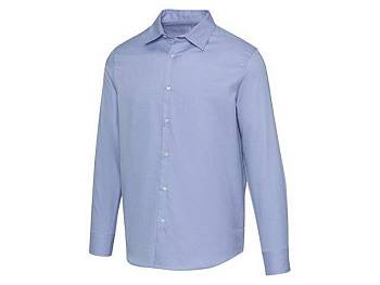 Citrine мужская рубашка из твила - Светло-синий