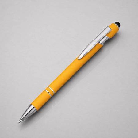 Ручка-стилус металлическая шариковая «Sway» soft-touch