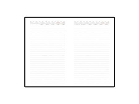 Ежедневник недатированный с индексами А5 «Bergamo», черный