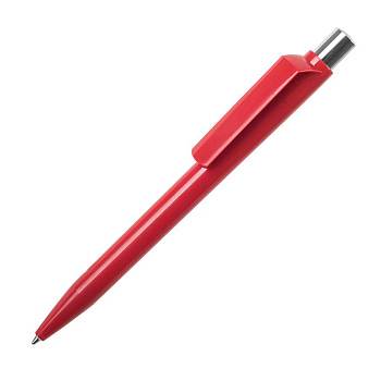Ручка шариковая DOT, красный, пластик Ручка шариковая DOT, красный, пластик