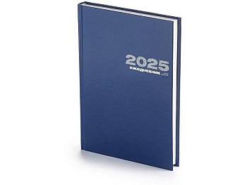 Ежедневник А5 датированный «Бумвинил» 2024, синий