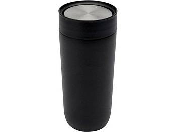 Camden кружка из нержавеющей стали, сертифицированный RCS, 350 м, сплошной черный