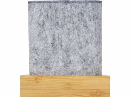 Подставка для ручек и телефона из бамбука "Takeshi", серый