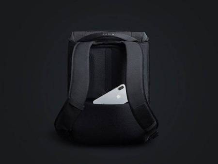 Водостойкий антикражный рюкзак Clickpack для ноутбука 15.6", черный